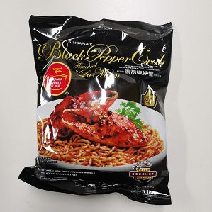 PRIMA PEPPER CRAB LAMIAN 180G  百胜厨新加坡黑胡椒螃蟹拉面180克