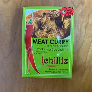 CHILLIZ MEAT CURRY 200G  马来西亚肉咖喱酱200克