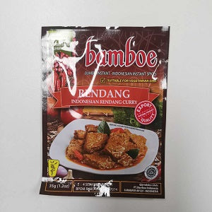 BAMBOE RENDANG SCE 35G  BAMBOE仁当咖喱酱料克