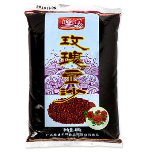 YF ROSE RED BEAN PASTE 458G  食全食美/云峰玫瑰红豆沙458克