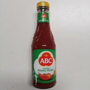 ABC SAMBAL MANIS PEDAS 335ML  ABC叁巴甜辣酱335毫升