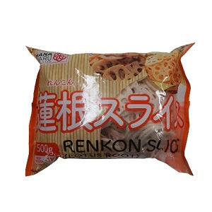 HANAMARU RENKON SLICE 500G  日本冻薄藕片500克
