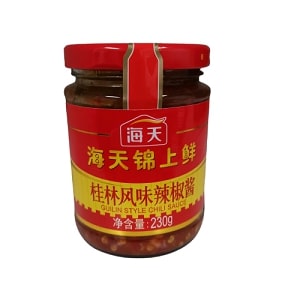 HT GUILIN CHILLI SAUCE 230G  海天桂林辣椒酱230克