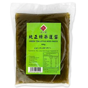 JZF GREEN TEA PASTE 500G  吉之福纯正绿茶莲蓉500克