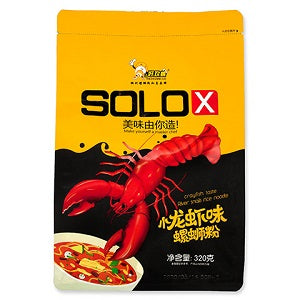 HHL LUO SI VERM LOBSTER 320G  好欢螺小龙虾味螺蛳粉320克