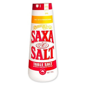 SAXA TABLE SALT 750G  SAXA食用盐瓶装750克