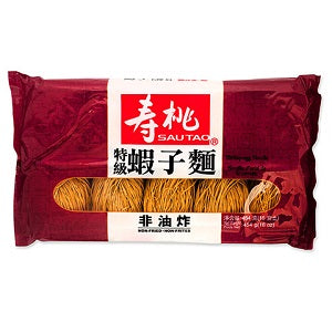 ST DRIED NOODLE SHRIMP 454G  素桃特级虾子面454克