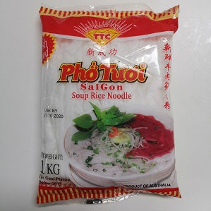 TTC SOUP RICE NOODLE 1KG  新成功河粉1公斤