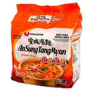 NONGSHIM ANSUNGTANGMYUN 5PK  农心安城汤面5连包