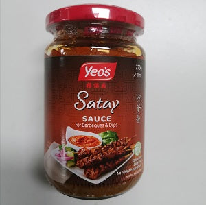 YEOS SATAY SAUCE 250G  杨协成沙爹酱250克