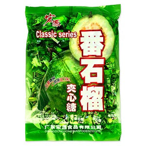 HY GUAVA FLAVOUR CANDY 350G  宏源番石榴味糖350克