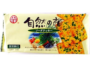 ZX LAVER SODA CRACKER 140G  中祥自然之颜紫菜苏打140克